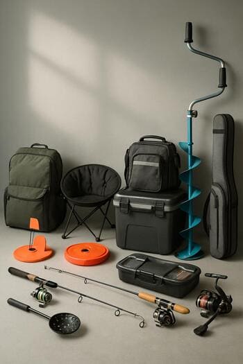 Notebook, map and winter rod laid out together for deeper season planning.